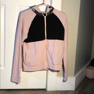 Pink hoodie